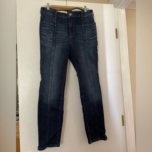 Pilcro seamed skinny jeans